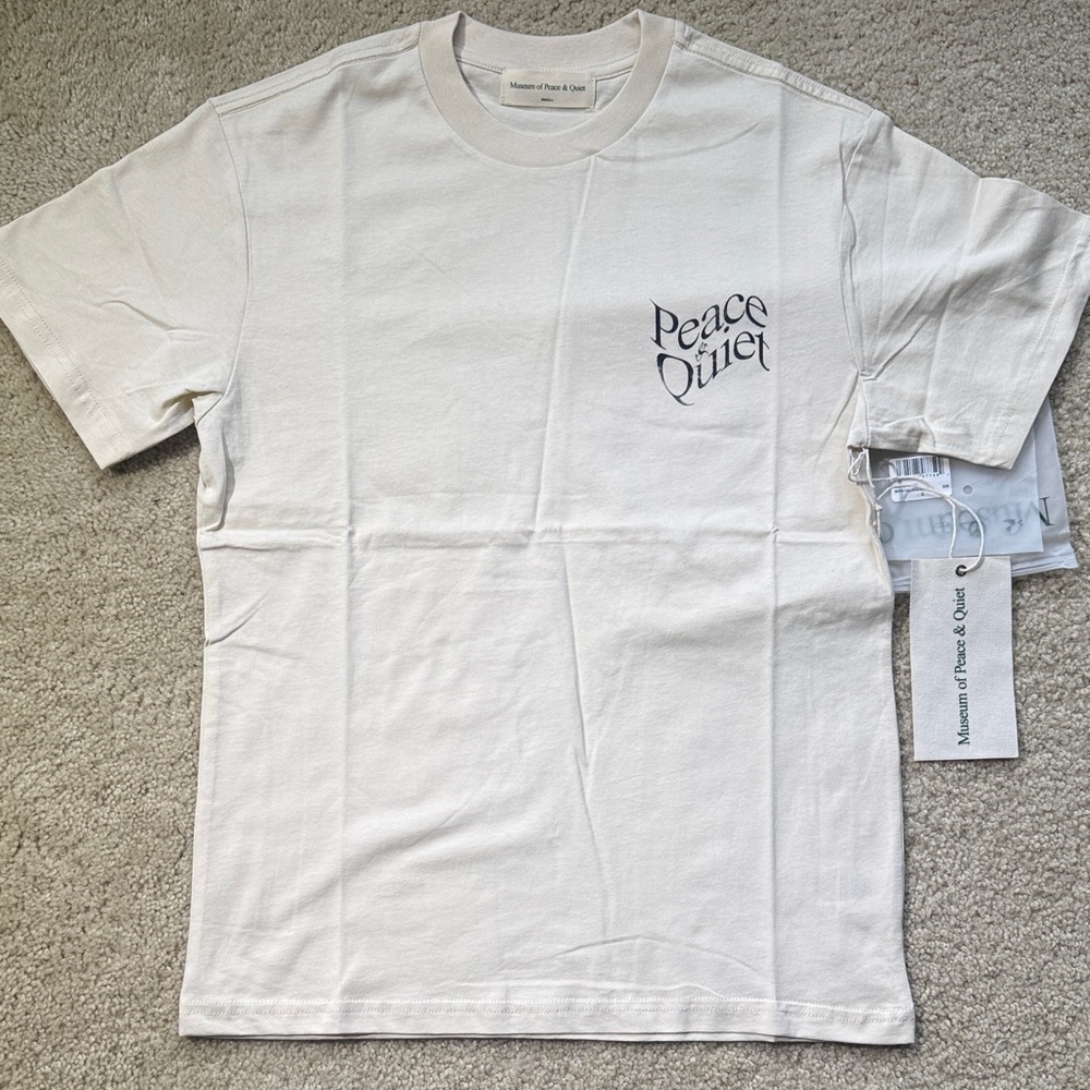 Museum of Peace and Quiet | P & Q Graphic Tee Shirt | Small MOPQ - Picture 2 of 5